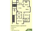 2B/2B apartment ready for IMMEDIATE move in at Somerset Square!