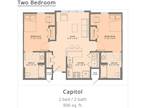 1 bedroom in 2 bedroom apartment available for rent. Second room is open as