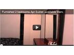 $850 / 2br - Frnished 2 beds Apt Sublet-Mrch14th-Augst31th****see video****