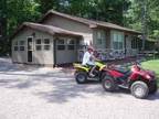 $150 / 2br - ARNOLD CREEK RETREAT-ATV-Relax-Fish-Boat-Bike-Hike-Canoe-Swim (Lake