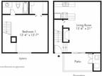 $1089 / 1br - 780ft² - get and Rush our one-bedroom townhome!