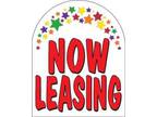 1 & 2 Bedrooms Available!