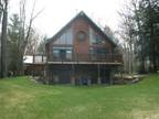$3500 / 4br - 3000ft² - NEW WATERFRONT LOG HOME CHALET (OLD FORGE) 4br bedroom