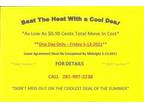Will get $0..99 CENT Move in ...HURRY EXPIRES 5/13/11 MIDNIGHT