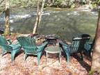 $135 / 3br - SECLUDED RIVERFRONT CABIN NAT'L FOREST 2 SIDES FISHING!, HOT TUB!