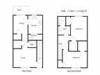 Park at Mt. Zion Apartments - Two Bedroom Townhome