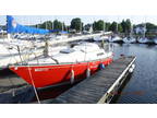 25 foot C C Monohull , transom rudder