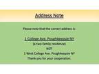 1 College Ave, Poughkeepsie City, NY 12601