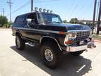 1978 Ford Bronco Ranger XLT V8 Black