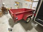 Red Eric Dump Body Utility Trailer