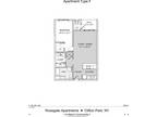 Rosegate Apartments - F - 1 Bedroom, 1 Bath