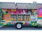 Food Truck Frozen Yogurt Self Serve Truck