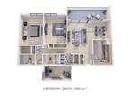 Timberlake Apartment Homes - Two Bedroom 2 Bath w/ Den - 1,289 sqft