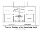 Valley Vista Village - 1 Bedroom Floorplan