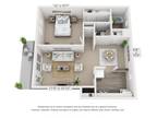 Compton Lake - 1 Bedroom, 1 1/2 Bath (Garden Patio)