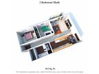 Concord Woods Apartments - Two Bedroom One Bath - 812SqFt