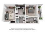 Universal at Gray Station - 1 Bedroom First Level - 680sf
