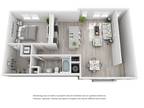 Capital Creek at Heritage - 1BR 1BA (970 SF)