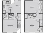 Woodbury Apartments - Two Bedroom Townhouse