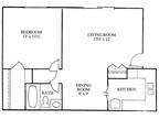 Apple Creek Station - One Bedroom One Bathroom Apartment Style C