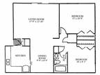 Apple Creek Station - Two Bedroom One Bathroom Apartment A Style