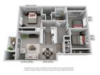 Fieldstone Apartments - 3 Bedroom 2 Bathroom M