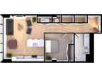 Residences at 55 - Suite Style E1 - 1 Bedroom 1 Bath