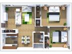 Country Green Apartments - 2x1 bed upper