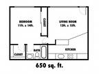 Cranbrook Apartments - 1x1 West End - SOLD OUT