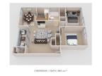 Gwynn Oaks Landing Apartments and Townhomes - Two Bedroom - 884 sqft