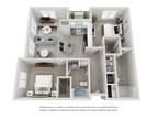 Matthews Square Apartments - B4 2 Bedroom 2 Bath 1195
