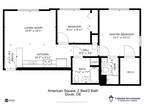 American Square Apartments - 55+ - 2-Bedroom / 2-Bath