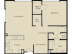 Millworks - 1 Bedroom 1 Bath Plan A