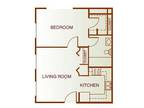 Park View at Towson - One Bedroom Corner (Elevator Building)
