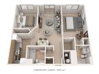 The Horizons at Franklin Lakes Apartment Homes - Two Bedroom 2 Bath - 1,250 sqft
