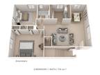Elmwood Village Apartments and Townhomes - Two Bedroom - 714 sqft