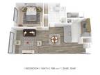 Cranford Crossing Apartment Homes - One Bedroom-798 sqft