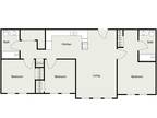 Meadowview Apartments - Mahomet - Three Bedroom Two Bathroom