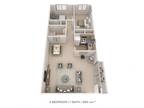 Post and Coach Apartment Homes - Two Bedroom - 850 sqft