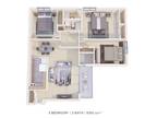Country Village Apartment Homes - Three Bedroom 2 Bath - 1,093 sqft