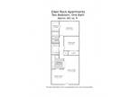 Eden Rock Apartments - 2 Bedroom 1 Bath_861 sq ft