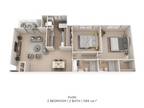 Cedar Gardens and Towers Apartments and Townhomes - Two Bedroom 2 Bath - 1,169