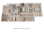 Cedar Gardens and Towers Apartments and Townhomes - Two Bedroom- Towers - 1,050