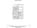Rosegate Apartments - E - 1 Bedroom, 1 Bathroom
