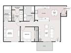 THE CORNERSTONE APARTMENT HOMES - 2 Bedroom 2 Bathroom - Lower