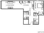 The Henry on Main - 1 Bedroom, 1 Bath