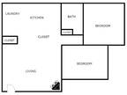 ROCKVIEW - 2 Bedroom 1 Bathroom