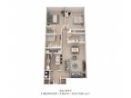 Christopher Wren Apartments and Townhomes - Two Bedroom 2 Bath- 1072 sqft