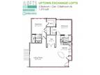 Uptown Exchange Lofts - 2 Bedroom 2 Bathroom Accessible