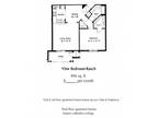 Deer Creek Apartments - 1 Bedroom 1 Bath 896 Sq. Ft.